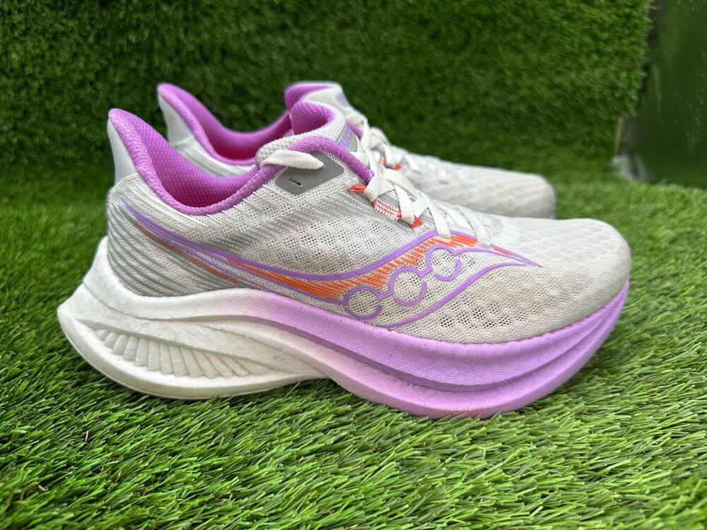 Saucony Endorphin Speed 5 S11007-340 Athletic Sneaker Women's 6.5 White Mesh Gym
